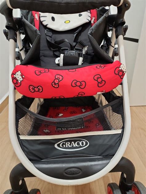 Graco Hello Kitty Sanrio Baby Stroller Japan Red Citilite Babies