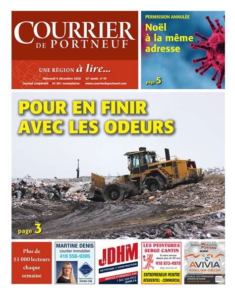 Courrier de Portneuf du 9 décembre 2020 by Courrier de Portneuf Flipsnack