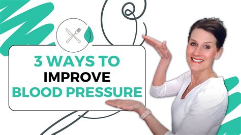 3 Ways To Improve Blood Pressure YouTube