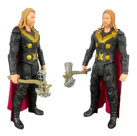 Boneco Thor Marvel Vingadores Articulado Led E Som Nf R 90 em José