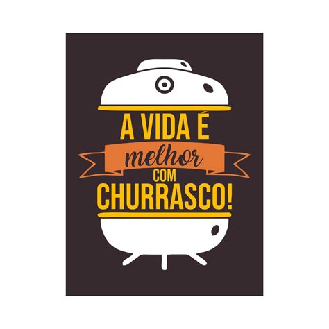 Kit Placas Decorativas para Churrasco Transforme sua Área Gourmet