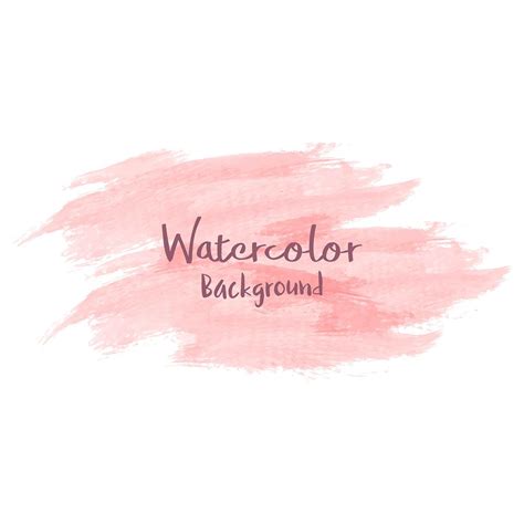 Pastel Peach Watercolor Background Vector Premium Vector Rawpixel