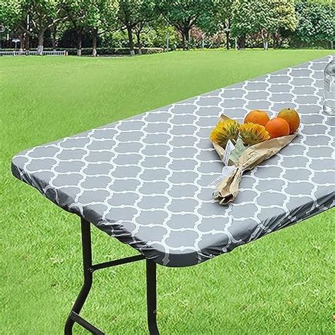 Vounot Nappe De Table Rectangulaire En Pvc Imperm Able Anti Tache