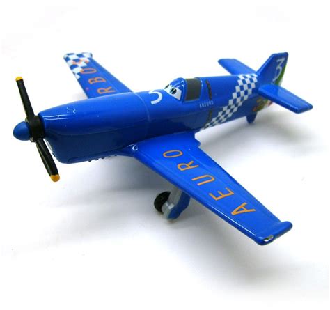 Disney Pixar Movie Planes Diecast No3 Arturo Italy Racer Aeuro Turbos