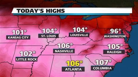 Relentless Heat Blankets Much Of Us