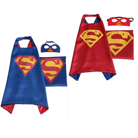 Superman Cape & Mask Costume For Kids (2 Variants) – REAL INFINITY WAR