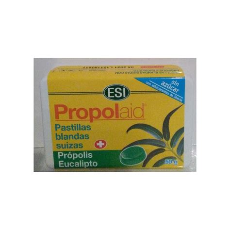 PROPOLAID PASTILLA BLANDA ESI 1 ENVASE 50 G SABOR EUCALIPTUS