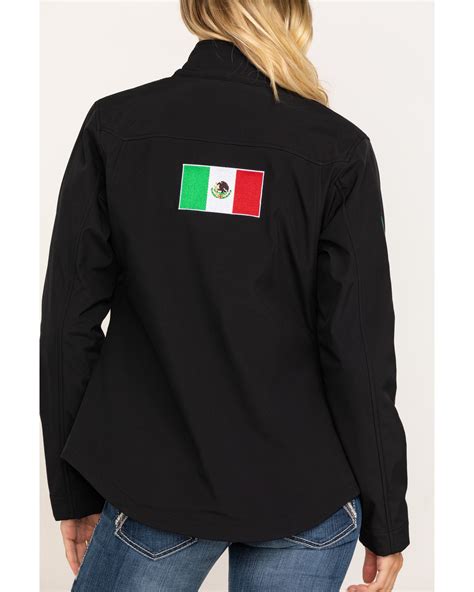 Ariat Women S Mexican Flag Team Softshell Jacket Country Outfitter