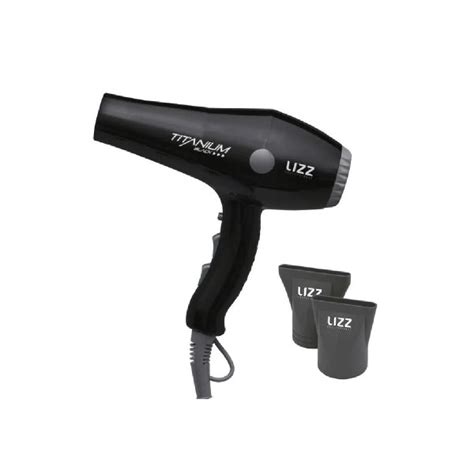 Secador Profissional Titanium Black Lizz