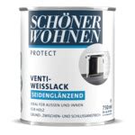 SCHÖNER WOHNEN FARBE Protect Venti Weißlack seidenglänzend