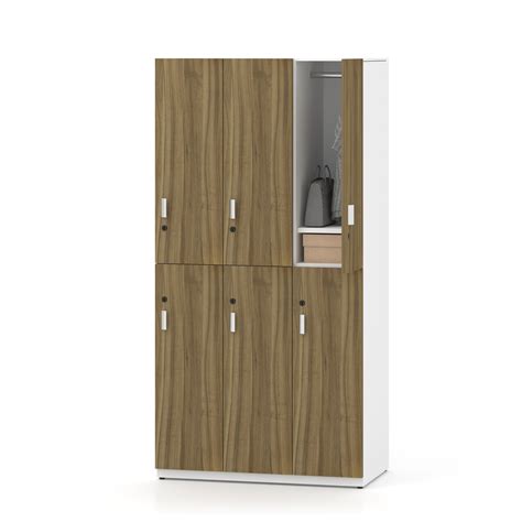 Modern Innovative Locker With Wooden Doors From China Manufacturer