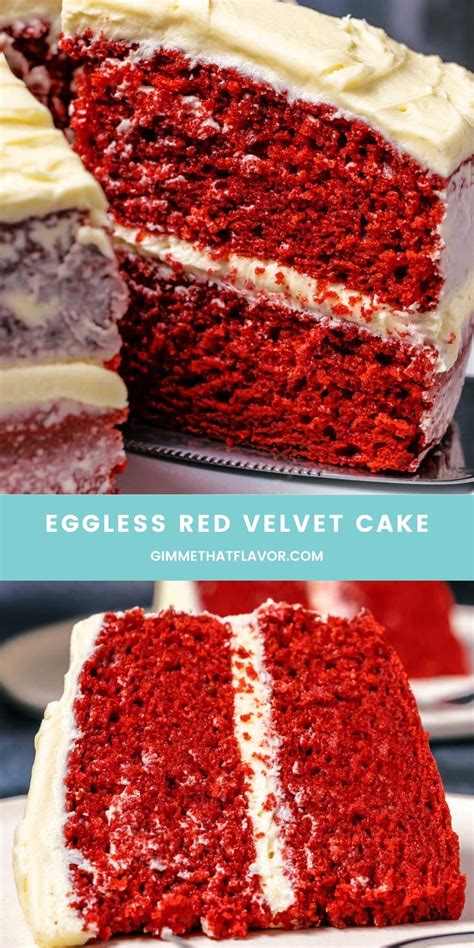 Eggless Red Velvet Cake Gimme That Flavor