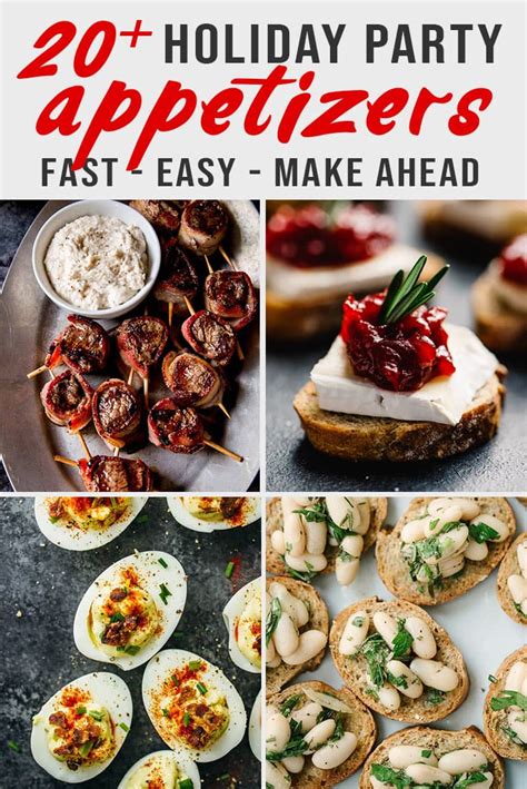 20+ Easy Cocktail Party Appetizers - Our Salty Kitchen