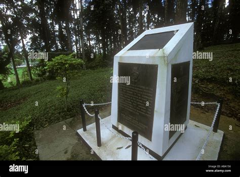 War Memorial Sandakan Borneo Stock Photo - Alamy