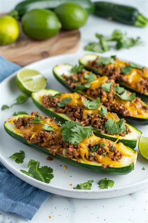 Delicious Keto Zucchini And Ground Beef Tacos A Healthy Twist On A Classic Dish