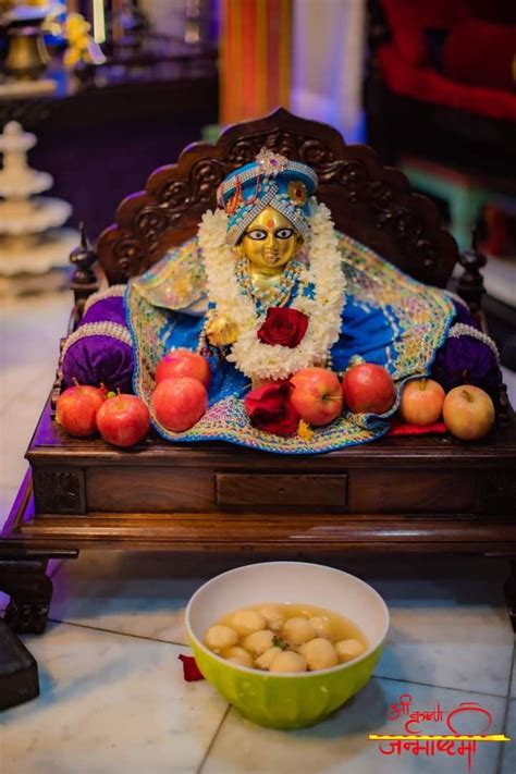 Krishna Statue Home Temple Laddu Gopal Devi Bengal Deities