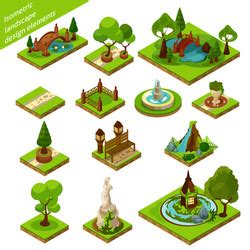 Isometric Landscape Vector Images (over 18,000)