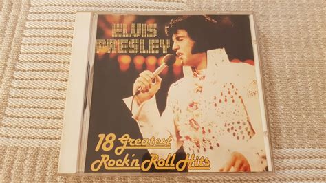 ELVIS PRESLEY 18 GREATEST ROCK N ROLL HITS CD 1987 13475834654 Sklepy