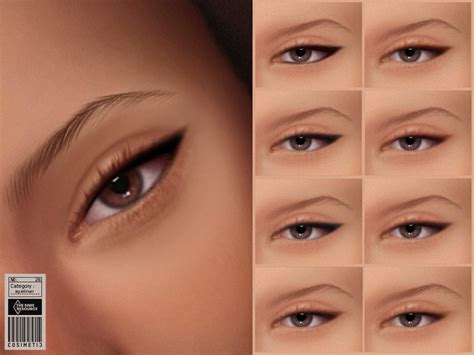 The Sims Resource Natural Eyeliner N