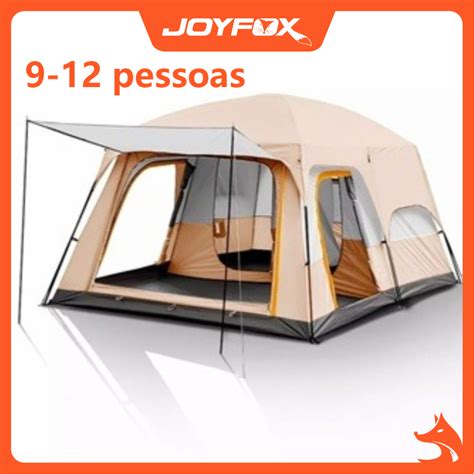 Joyfox Barraca Camping Acampamento Pessoas Grande Fam Lia Lux