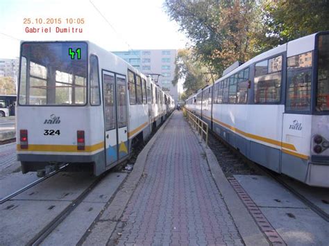 Terminalul Ratb Ghencea Capătul Liniilor De Tramvai 41 și 47 și Al