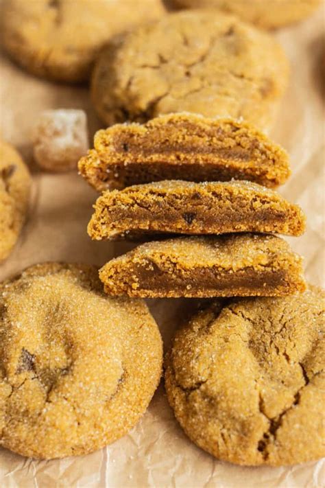 Pumpkin Gingersnap Cookies Baking With Butter