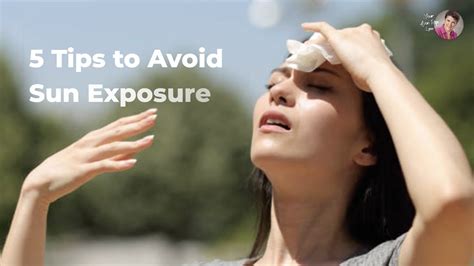 5 Tips To Avoid Sun Exposure YouTube