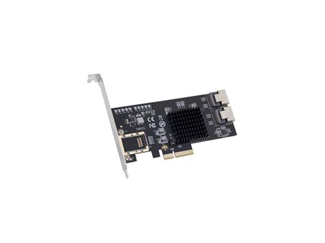 Syba SI PEX40137 8 Port Non RAID SATA III PCI E X4 Controller Card