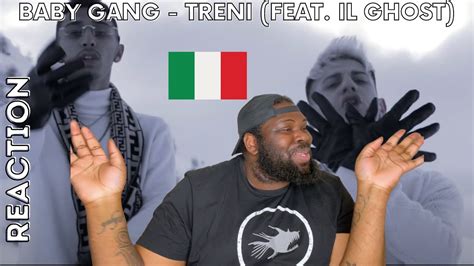 Baby Gang Treni Feat Il Ghost Official Video UK REACTION