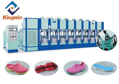 Full Automatic EVA Two Double Colors Foam Sports Shoe Rubber Slipper