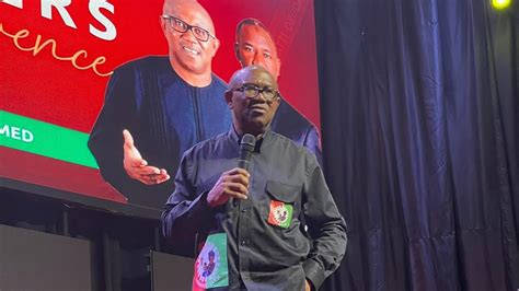 Peter Obi Talks About The Elites Asking Him To Accept Defeat And