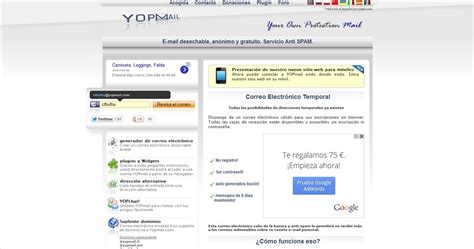 YOPmail Online (Español) - Gratis