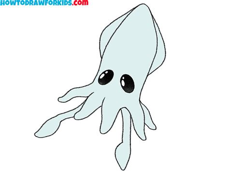 How to Draw a Sea Creature - Easy Drawing Tutorial For Kids