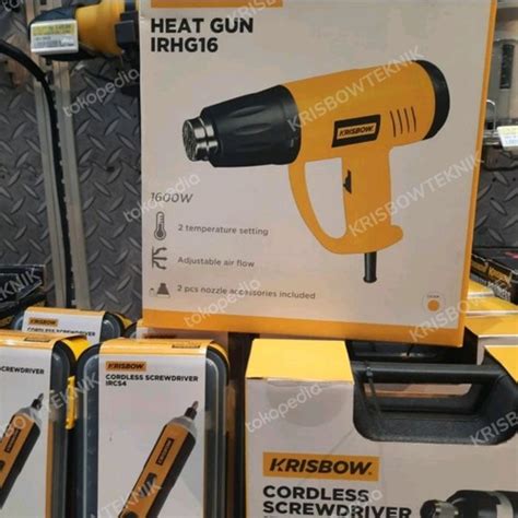 Jual Heat Gun Hot Gun Krisbow Alat Pemanas Head Gun Heatgun Krisbow Kota Surabaya KRISBOW