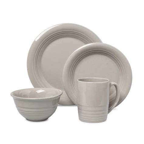 Martha Stewart Everyday Stoneware Dinnerware Set White 16 Piece