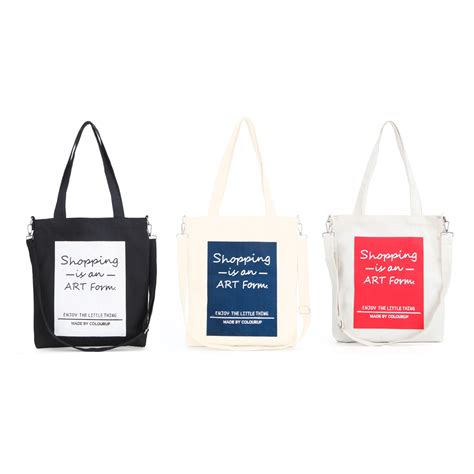 Canvas Tote Bag With Sling Apac Merchandise Solution