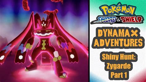 Live The Hardest Shiny Hunt Ever Zygarde Shiny Hunt Pokemon Shield