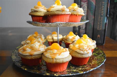 Butterbeer Cupcakes – Jeanie and Lulu's Kitchen