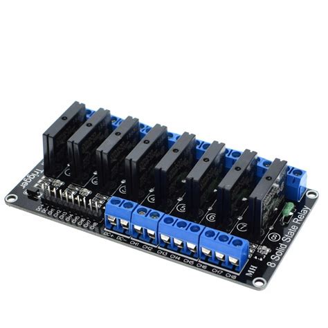 8 Channel Solid State Relay Card 5V DC High Level Triggered