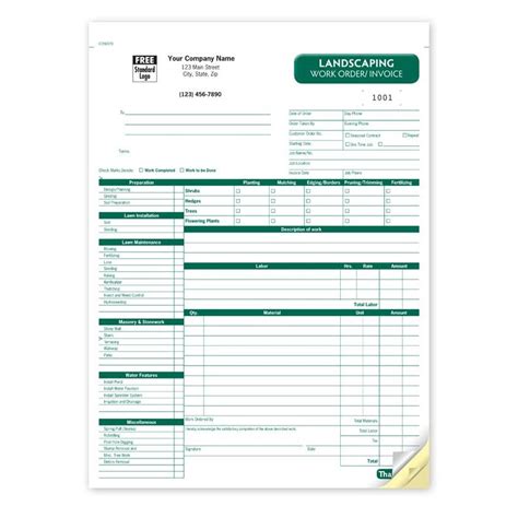 Custom Carbon Copy Forms Invoices Receipts Printers Designsnprint