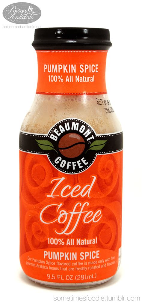 Sometimes Foodie Pumpkin Spice Beaumont Iced Coffee Aldi