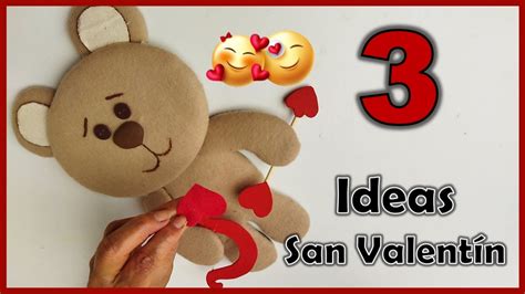 3 MANUALIDADES FÁCILES PARA SAN VALENTÍN Ideas para vender o regalar