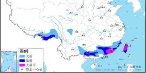 中央气象台继续发暴雨黄色预警 江南华南等地有大暴雨 手机新浪网