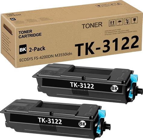 Amazon Kyocera Tk Tk Black Toner Cartridge Pack For