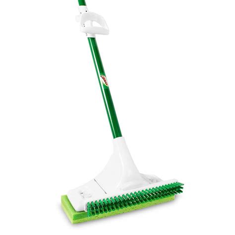 Reviews For Libman 11 25 In Big Gator Sponge Flat Mop With Scrub Brush