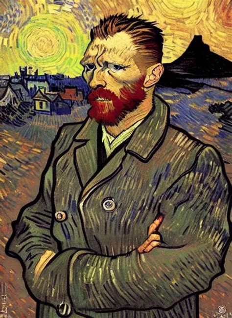 Capetown Painted Vincent Van Gogh By Chiara Bautista Stable Diffusion