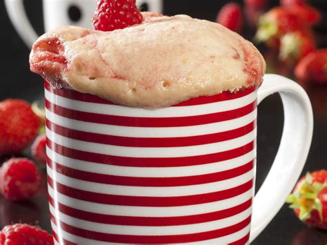 Mug Cake Yaourt Et Framboises Maizena