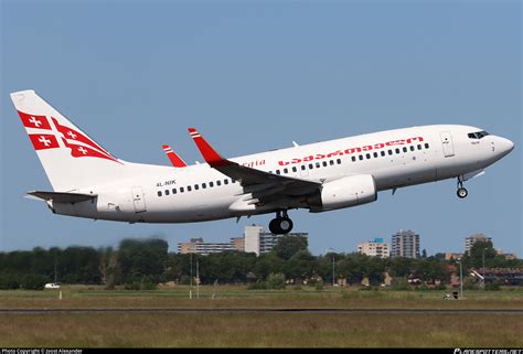 4L-NIK Airzena Georgian Airways Boeing 737-783(WL) Photo by Joost ...