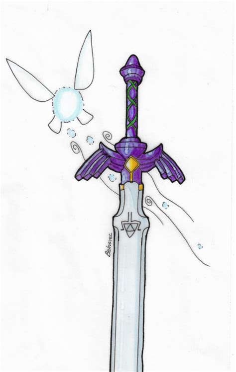 Master Sword Drawing Tutorial - Draw Easy