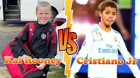 Cristiano Ronaldo Jr CR7 S Son VS Kai Rooney Wayne Rooney S Son